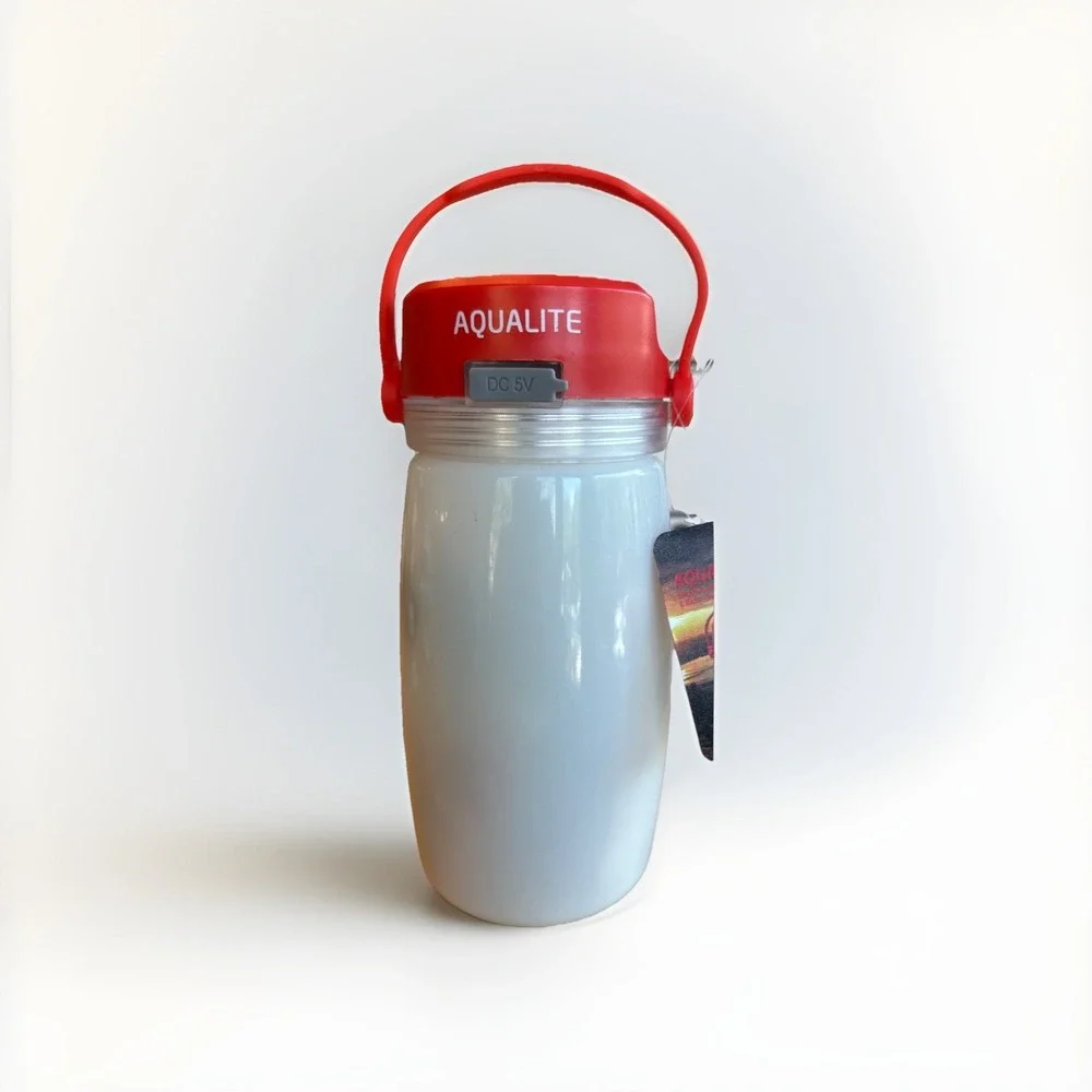 Eton Solar Powered Lantern Purification Straw Flint Whistle Basic Emergency‎ Kit